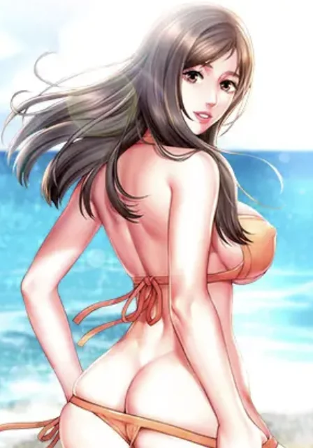 海滩女神